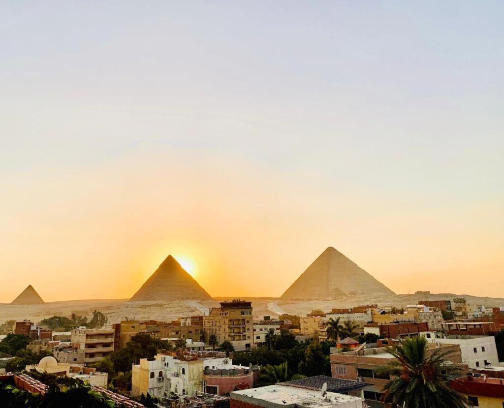 Loay Pyramids View Apartman Kairó Kültér fotó