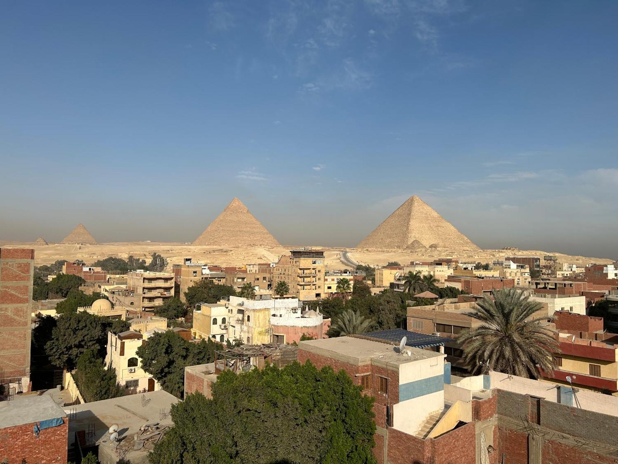 Loay Pyramids View Apartman Kairó Kültér fotó