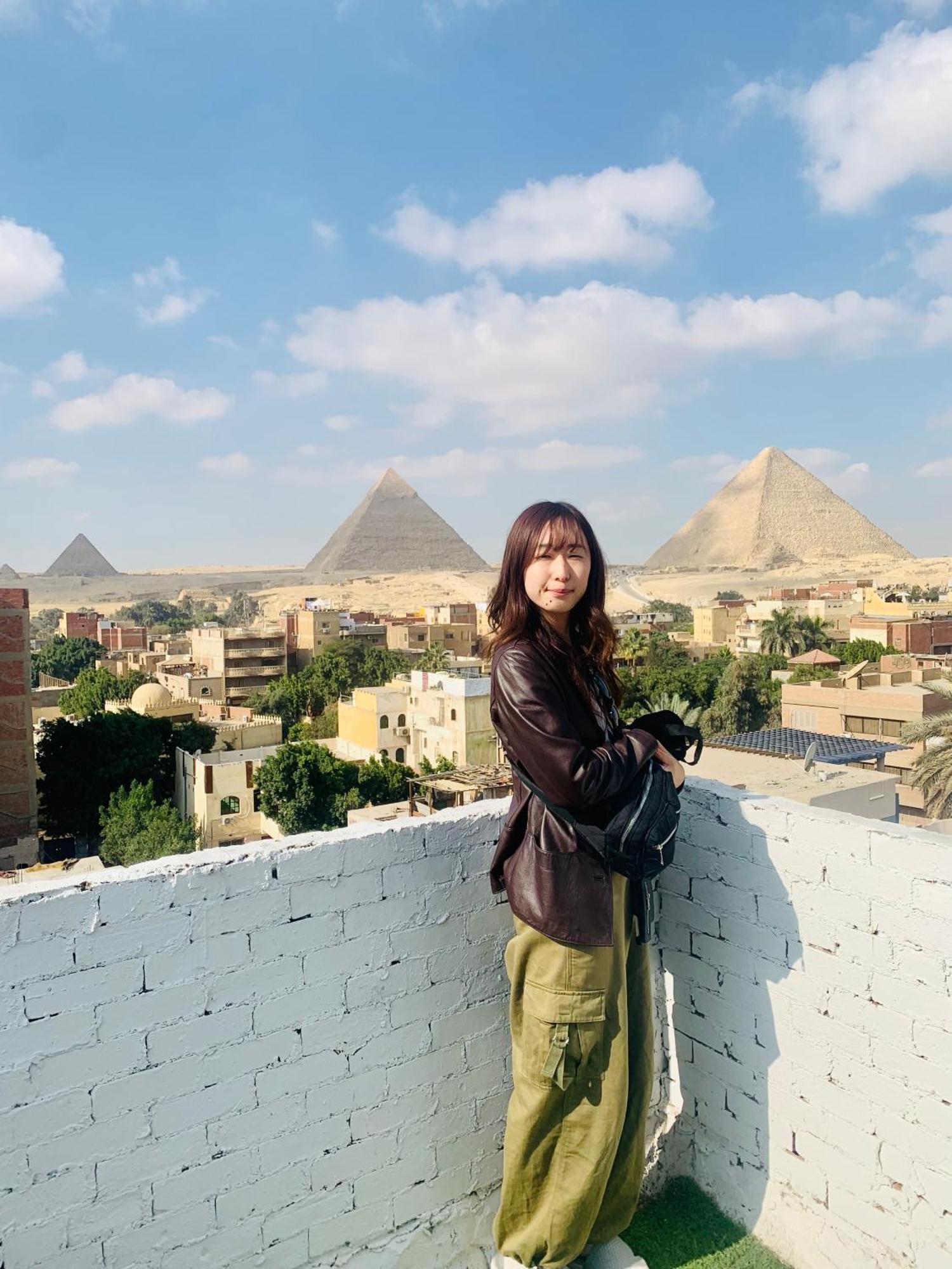 Loay Pyramids View Apartman Kairó Kültér fotó