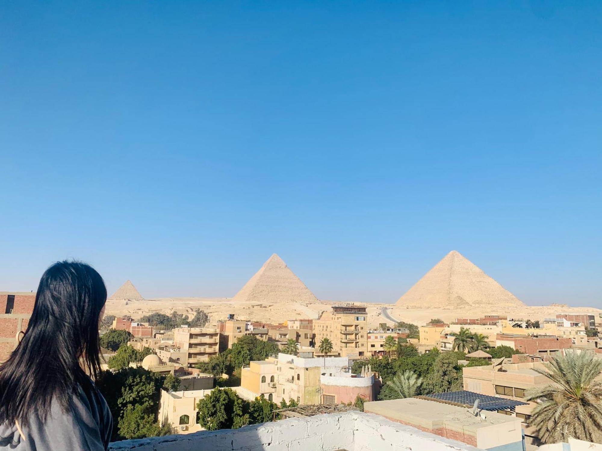 Loay Pyramids View Apartman Kairó Kültér fotó