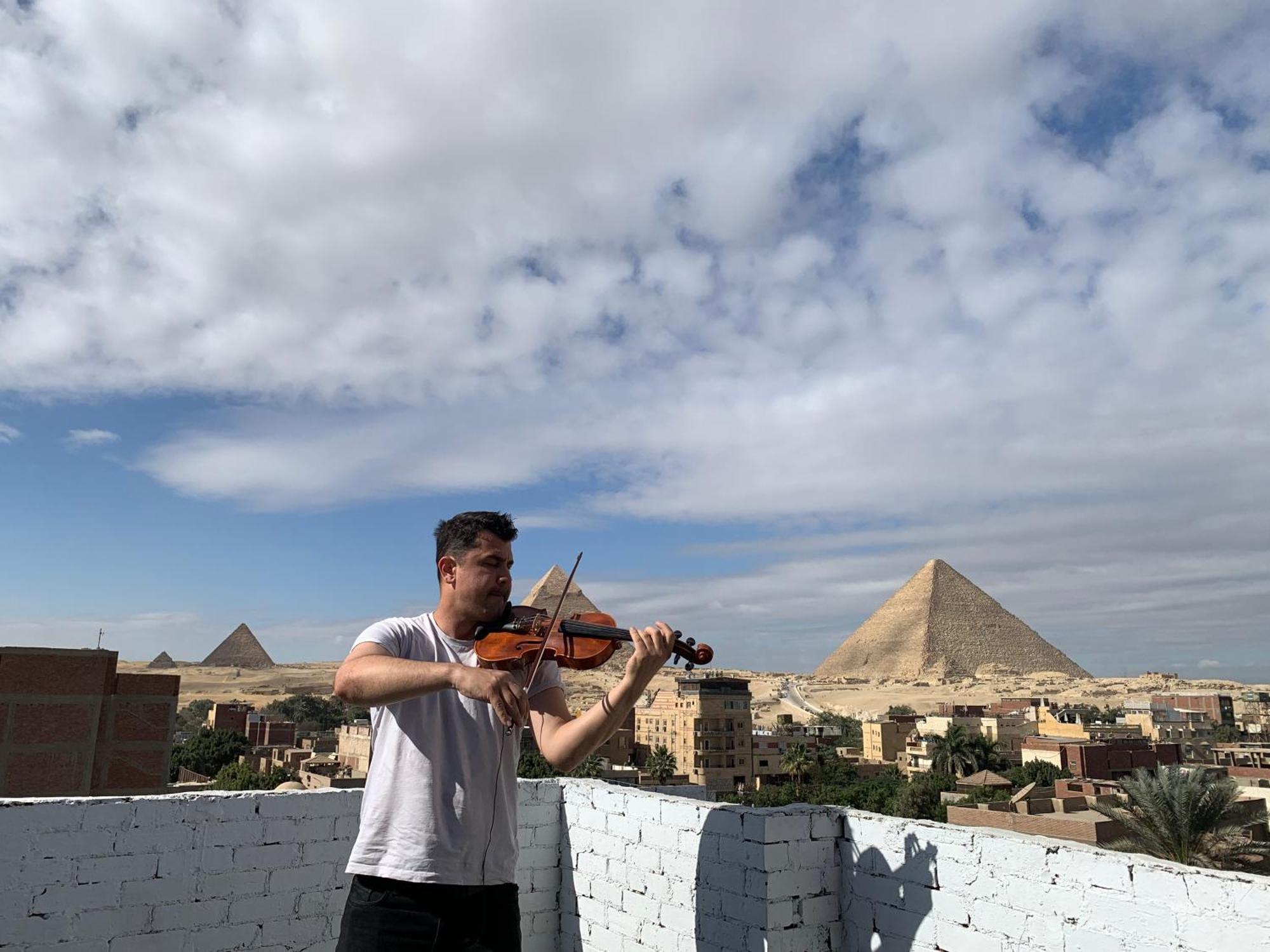 Loay Pyramids View Apartman Kairó Kültér fotó