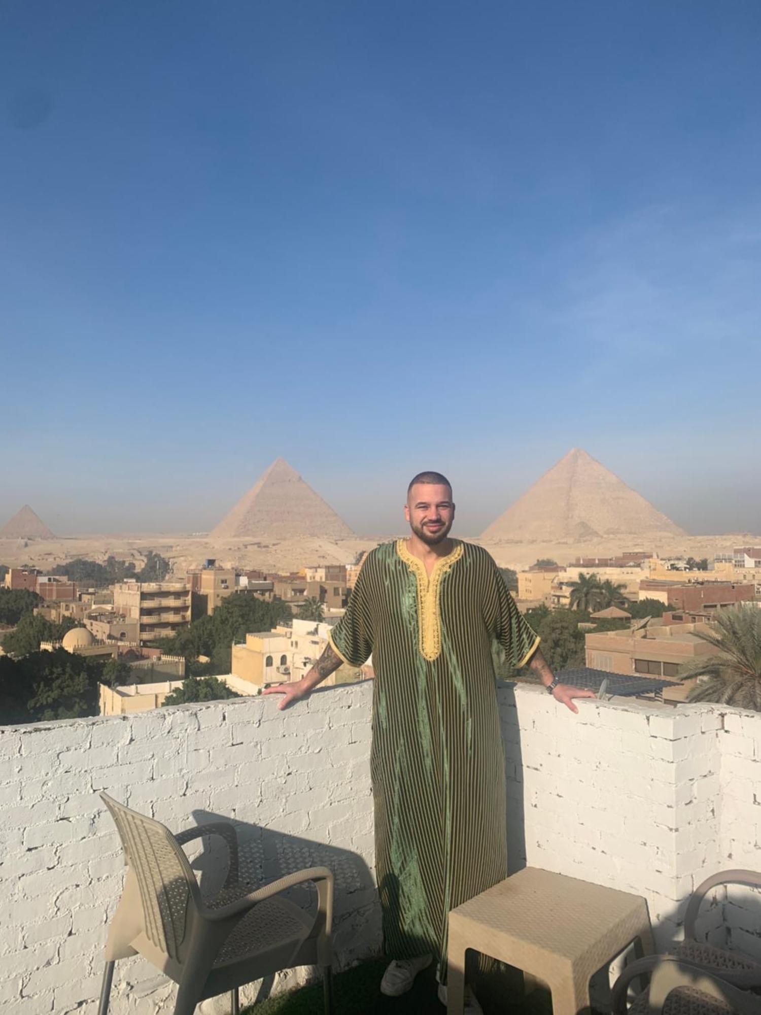 Loay Pyramids View Apartman Kairó Kültér fotó