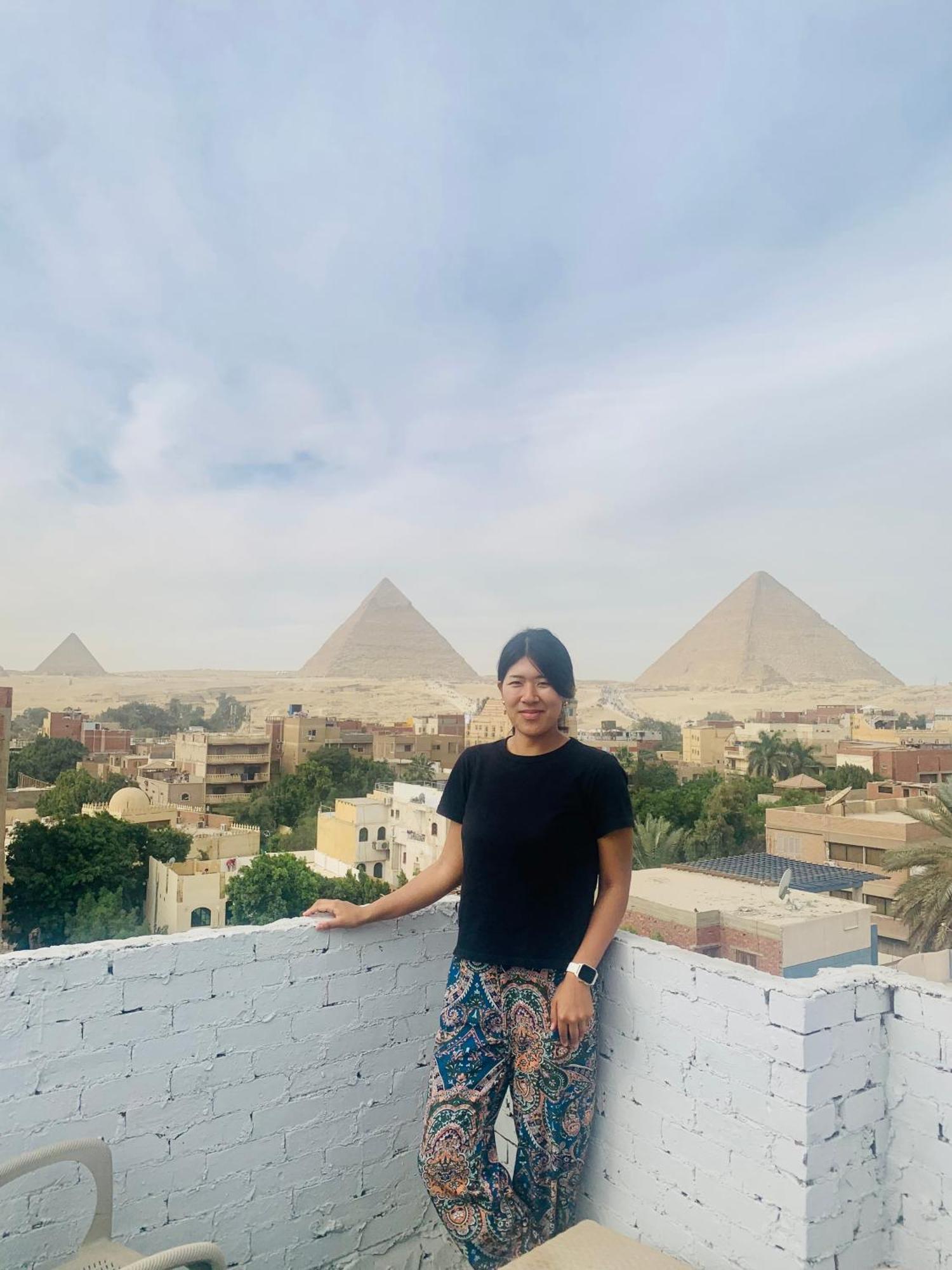 Loay Pyramids View Apartman Kairó Kültér fotó