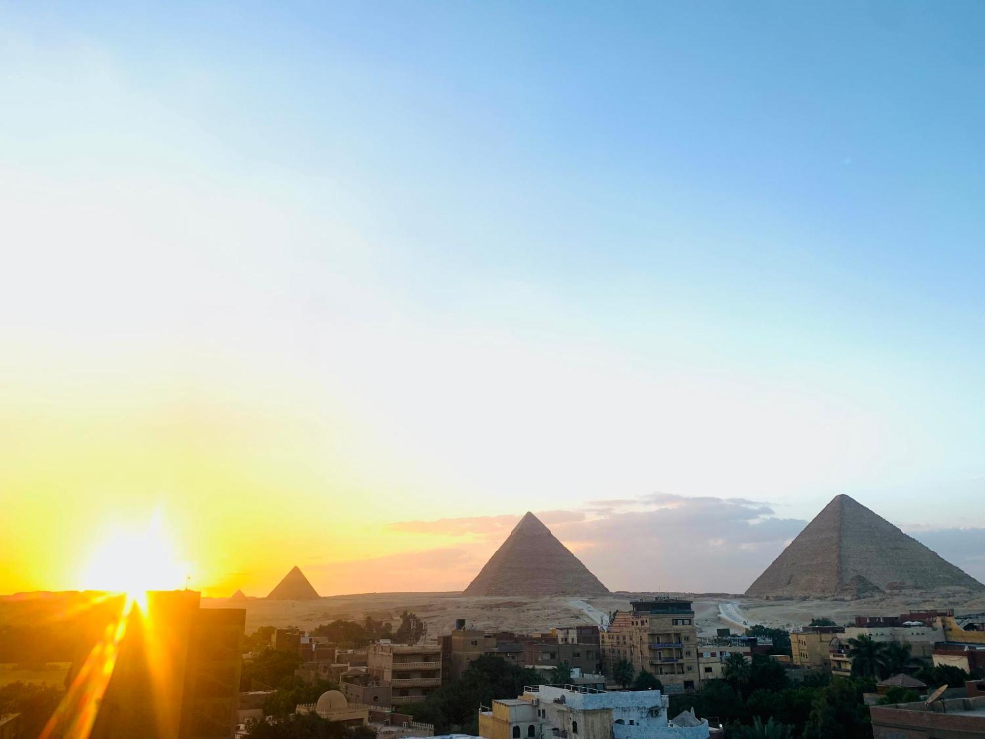 Loay Pyramids View Apartman Kairó Kültér fotó