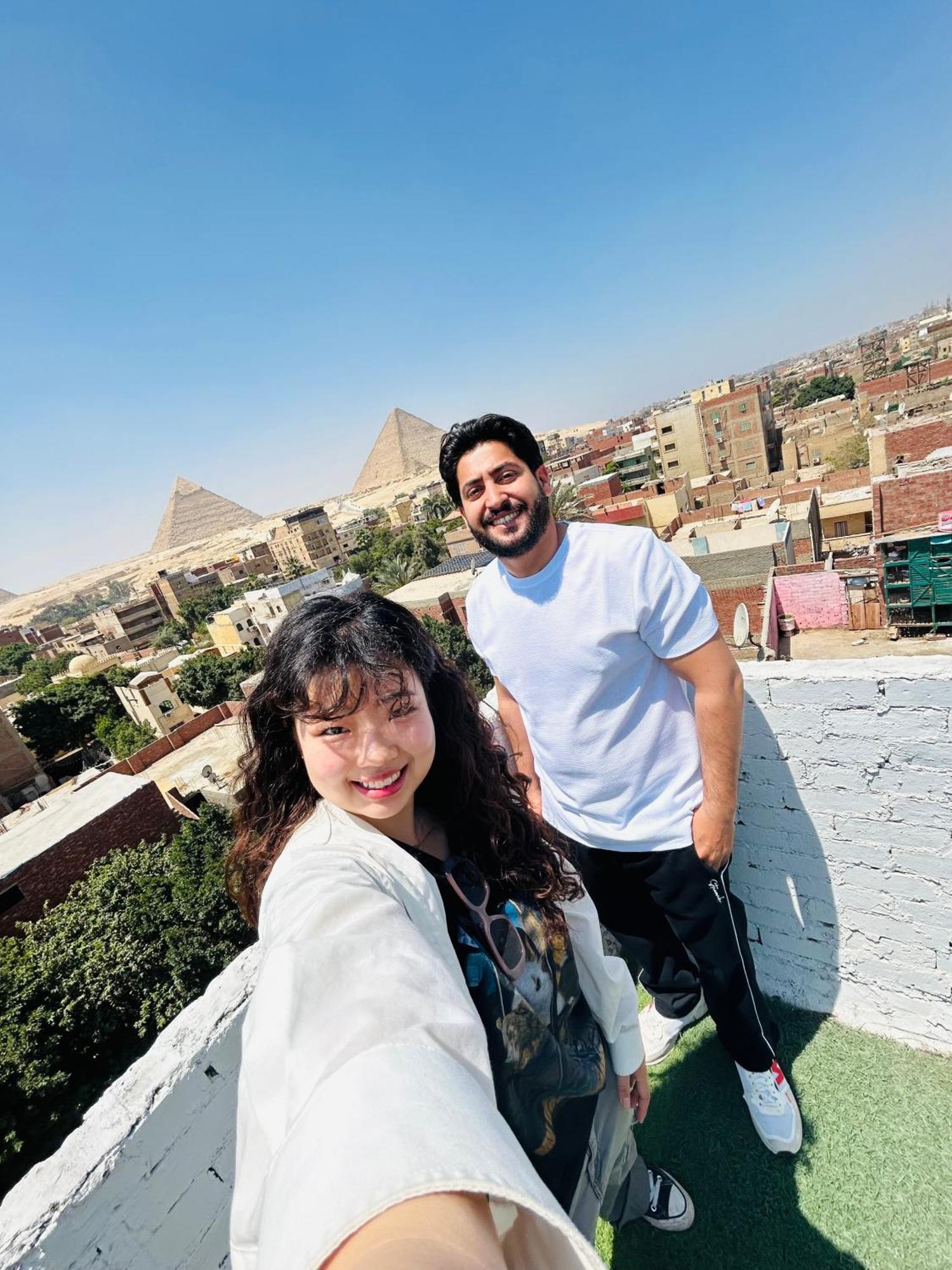 Loay Pyramids View Apartman Kairó Kültér fotó