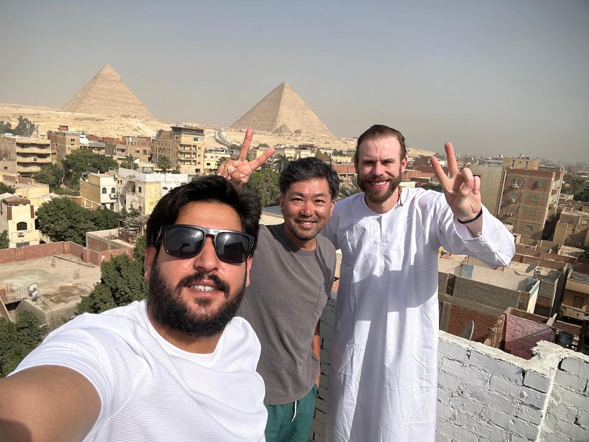 Loay Pyramids View Apartman Kairó Kültér fotó