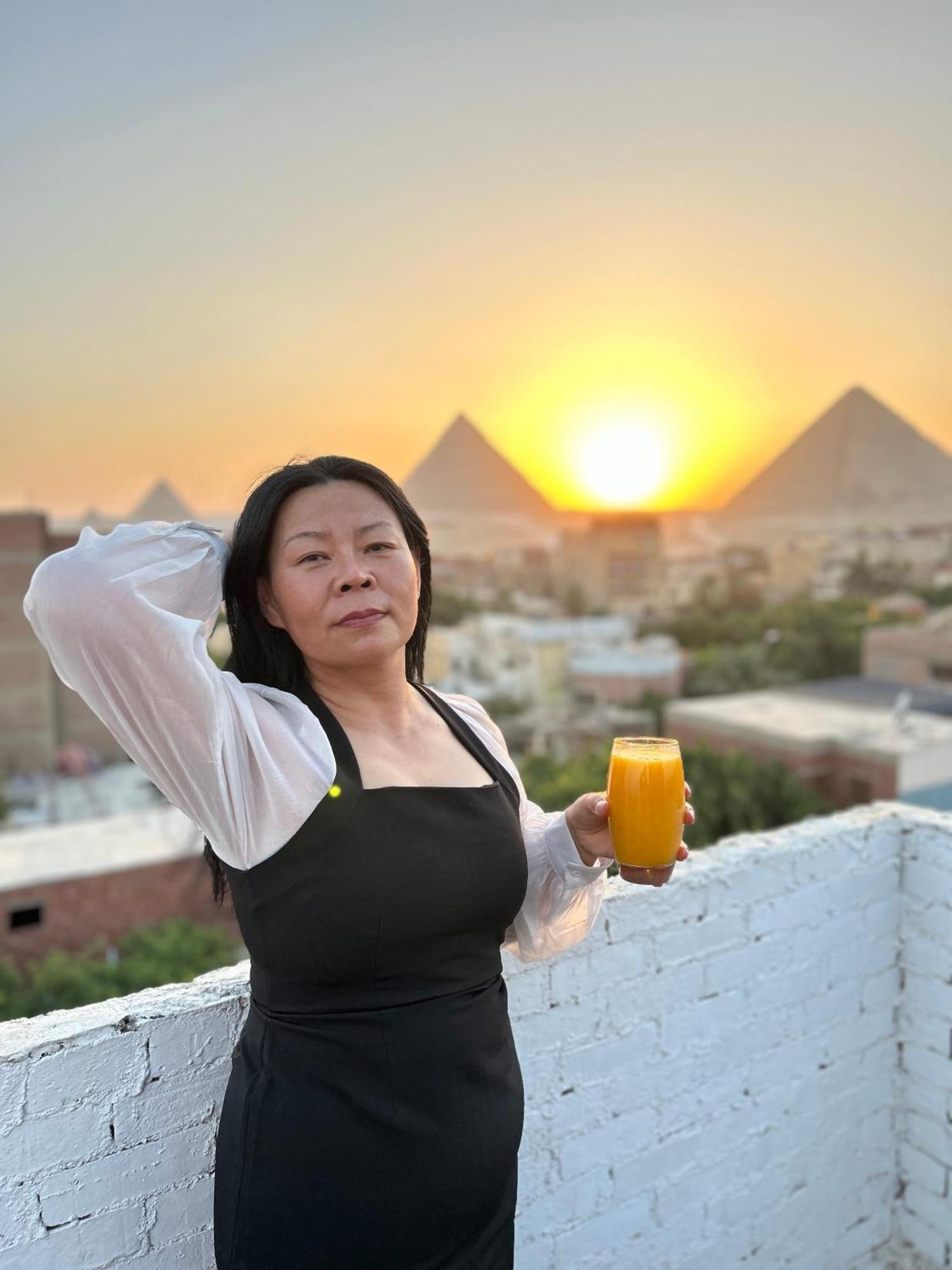 Loay Pyramids View Apartman Kairó Kültér fotó