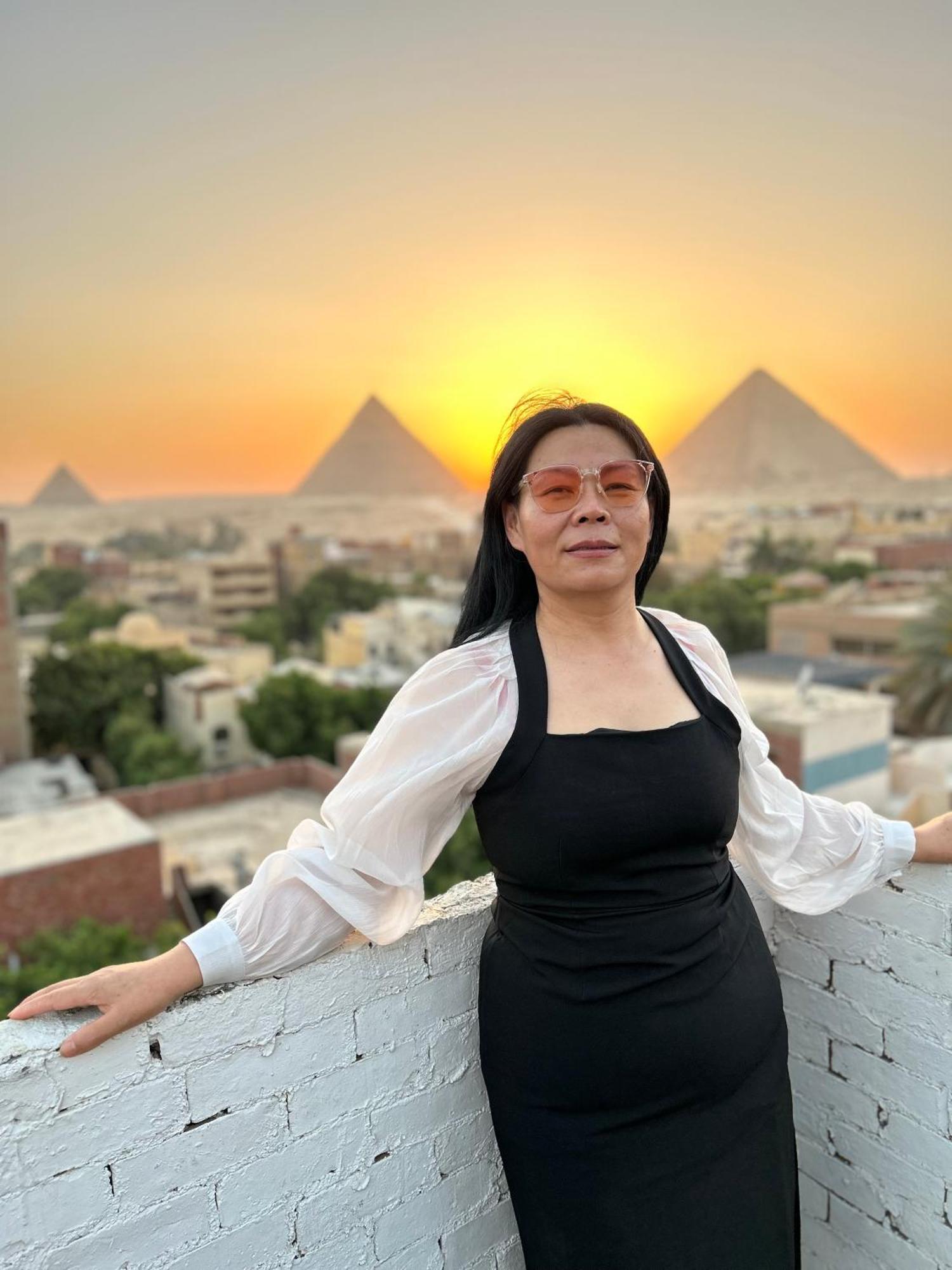 Loay Pyramids View Apartman Kairó Kültér fotó