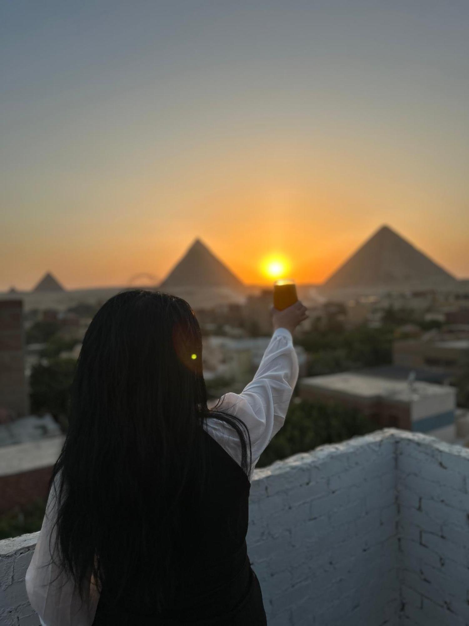 Loay Pyramids View Apartman Kairó Kültér fotó