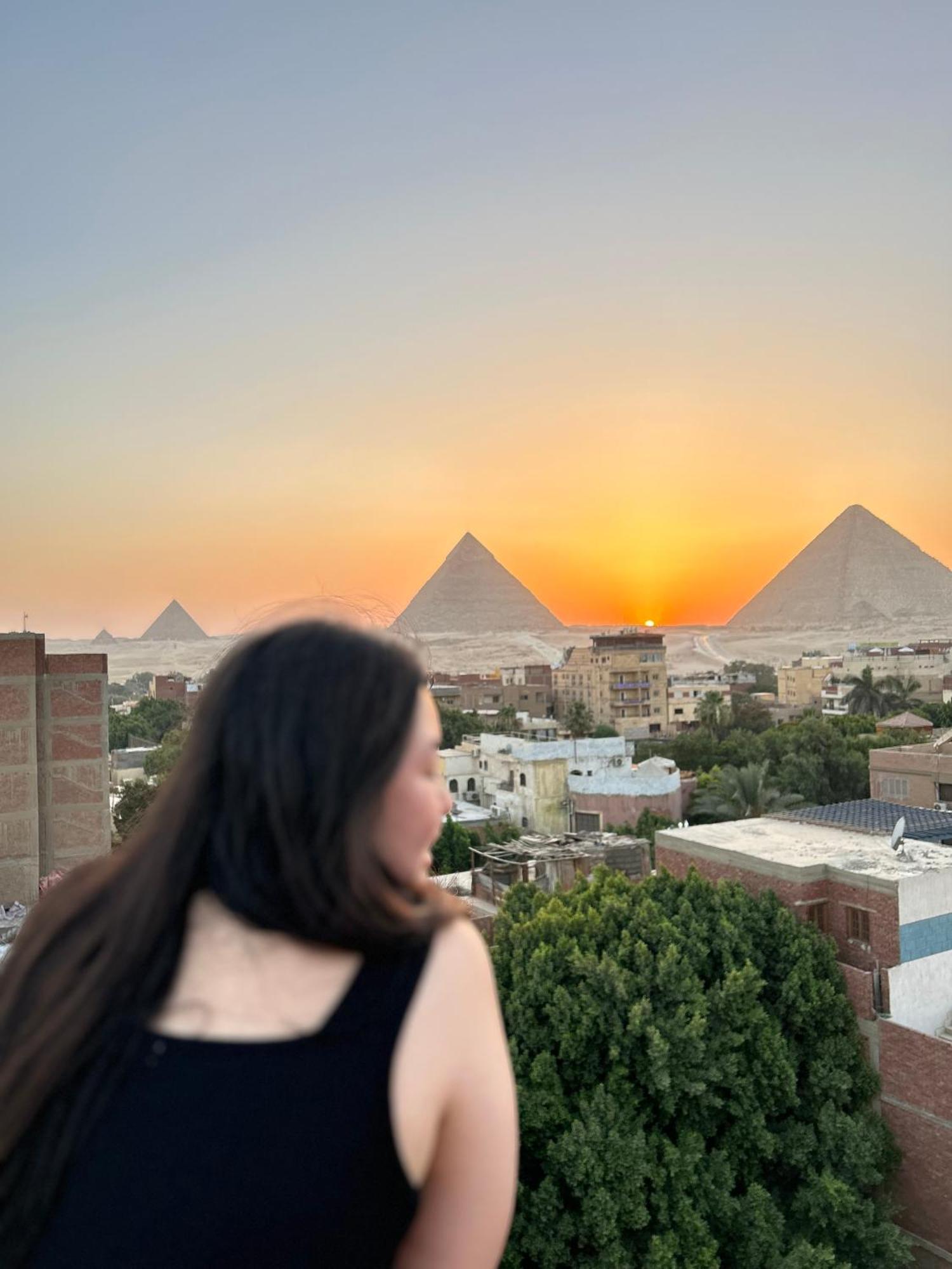 Loay Pyramids View Apartman Kairó Kültér fotó