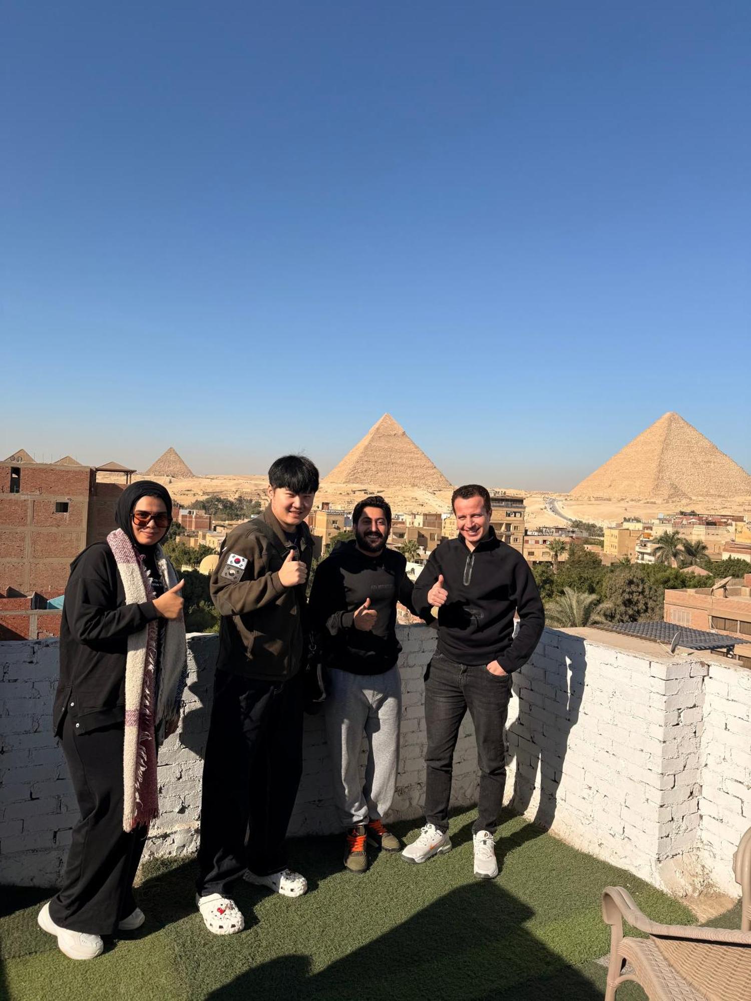 Loay Pyramids View Apartman Kairó Kültér fotó