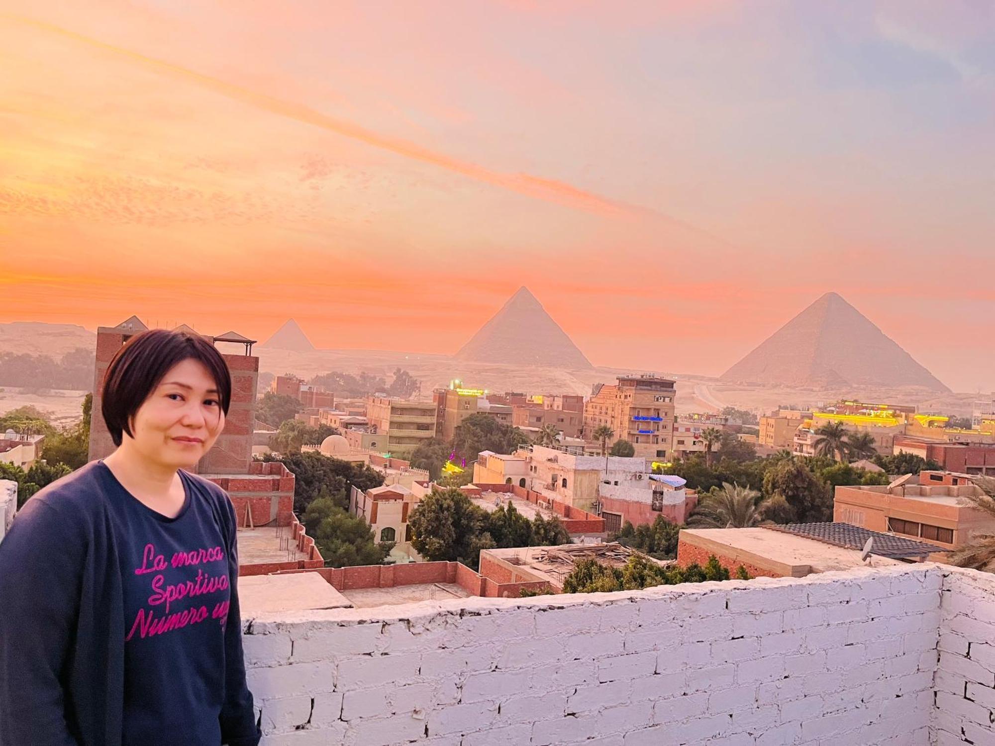 Loay Pyramids View Apartman Kairó Kültér fotó