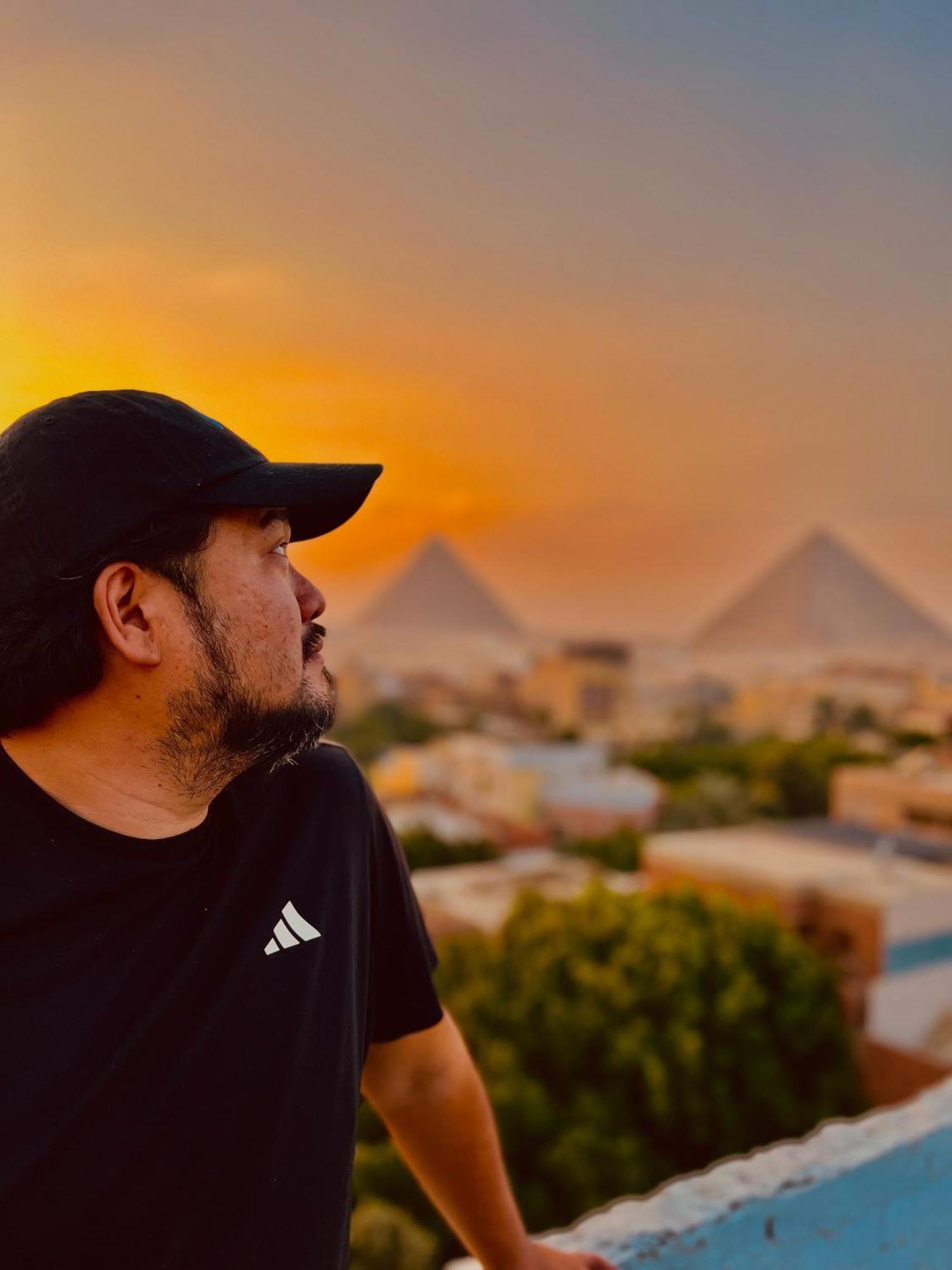 Loay Pyramids View Apartman Kairó Kültér fotó
