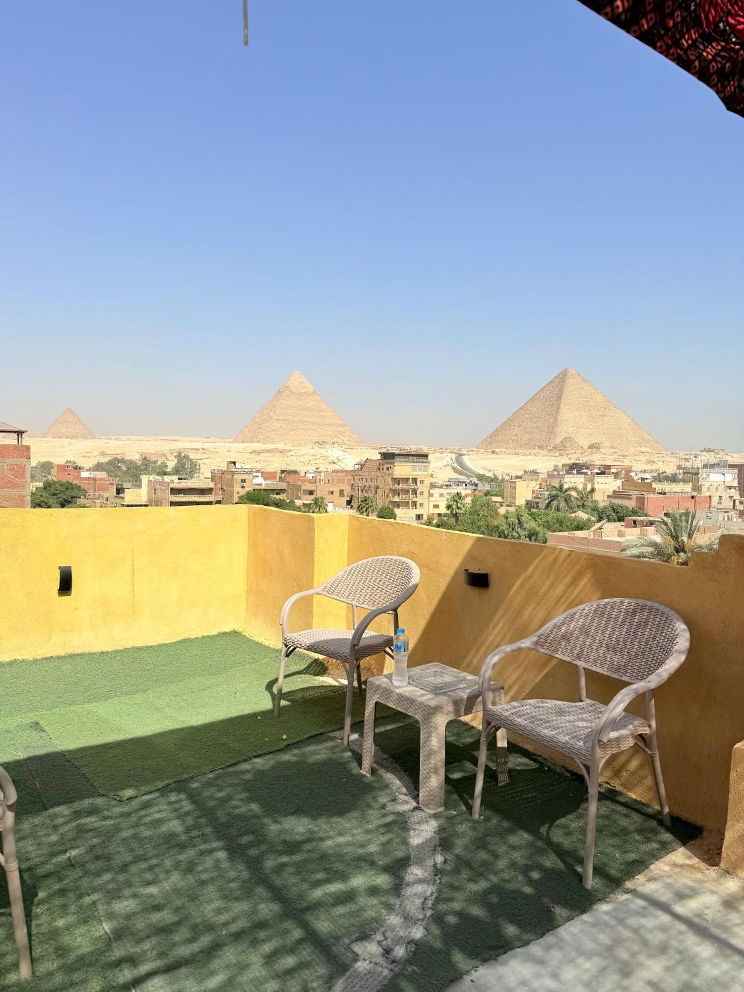 Loay Pyramids View Apartman Kairó Kültér fotó
